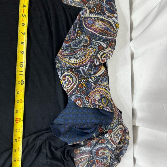 I.N. Studio Women's Paisley Sleeveless Blouse Size 2X - Picture 14 of 16